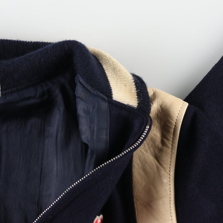~80'S KAYE BROS Wool Stadium Jacket Award Jacket Varsity Jacket Men's M Vintage /eaa388787