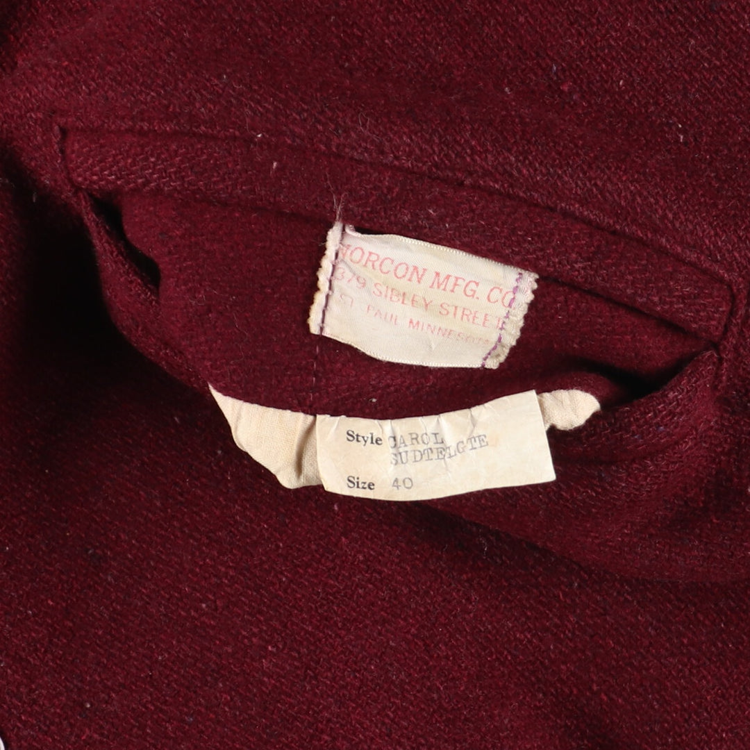 70'S NORCON MFG. CO Wool Stadium Jacket Award Jacket Varsity Jacket Men's M Vintage /eaa388789