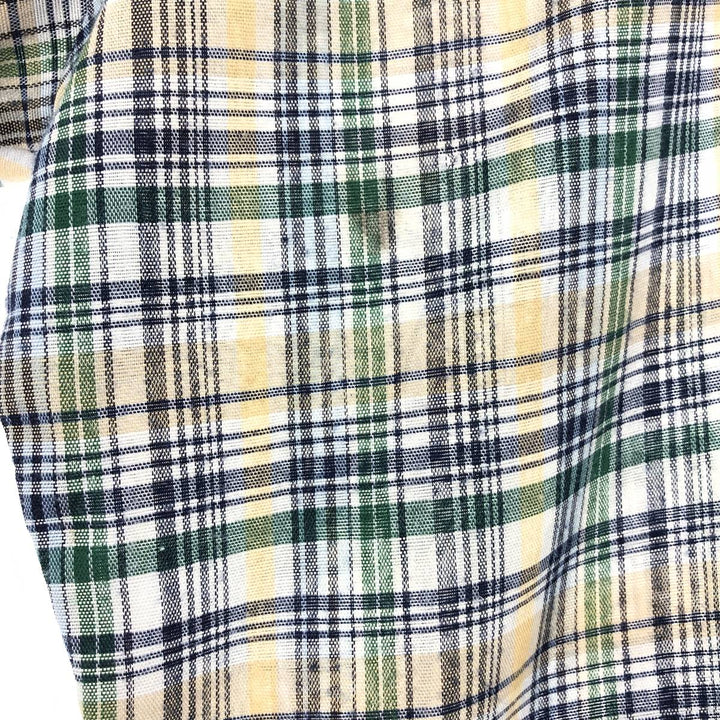 80'S BIG MAC Long Sleeve Light Flannel Check Shirt Men's L Vintage /eaa388827