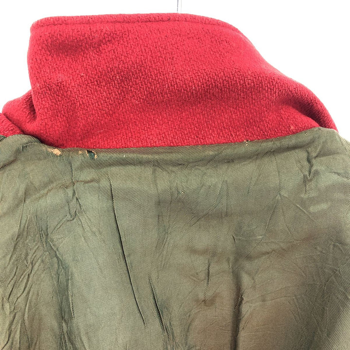 70'S ATHLETIC SUPPLY INC Leather Sleeve Wool Stadium Jacket Award Jacket Varsity Jacket Men's L Vintage /eaa388898