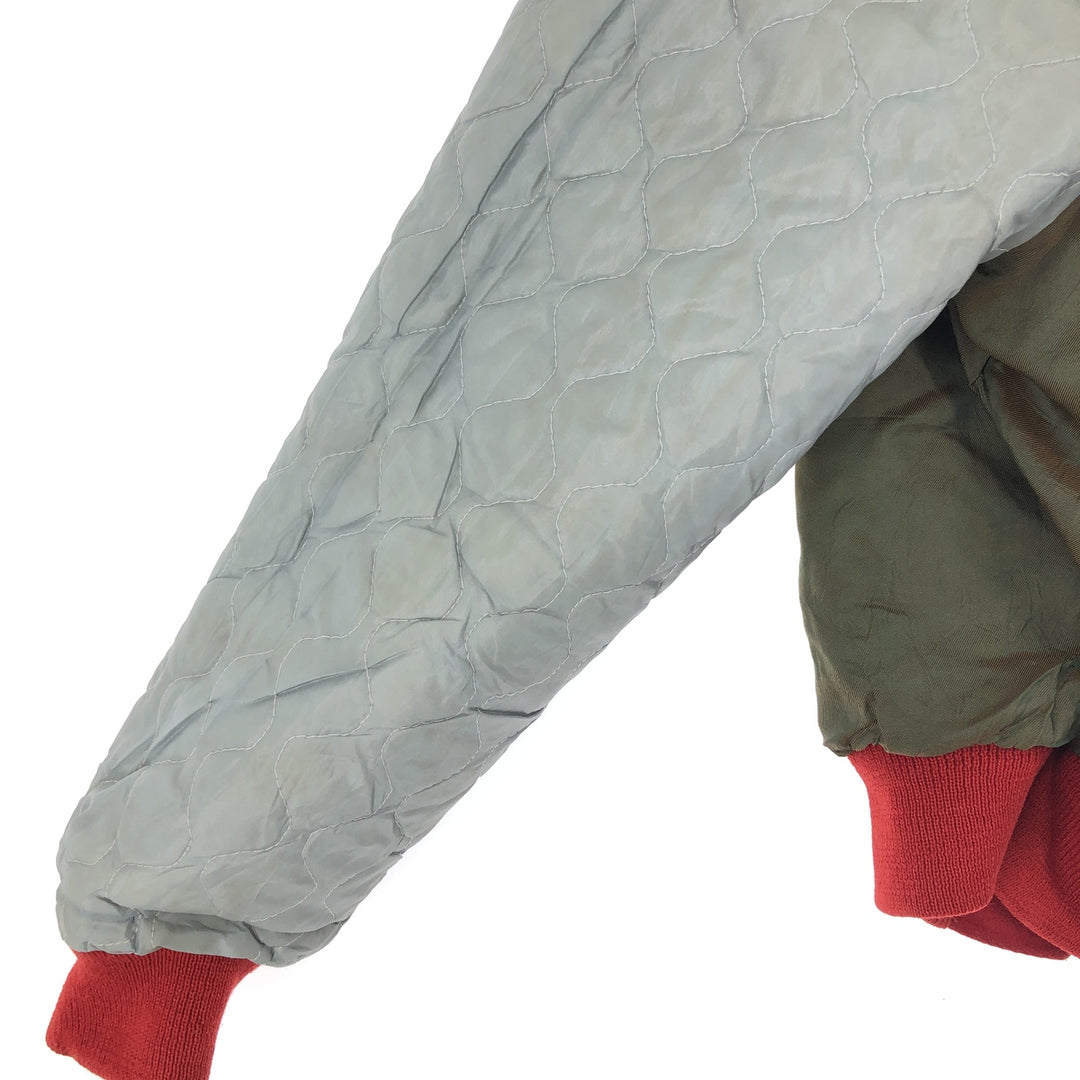 70'S ATHLETIC SUPPLY INC Leather Sleeve Wool Stadium Jacket Award Jacket Varsity Jacket Men's L Vintage /eaa388898