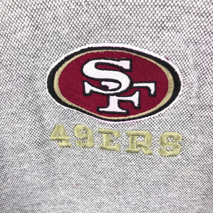 LOGO ATHLETIC NFL San Francisco 49ers V-neck sweatshirt, men's XXL /eaa388932