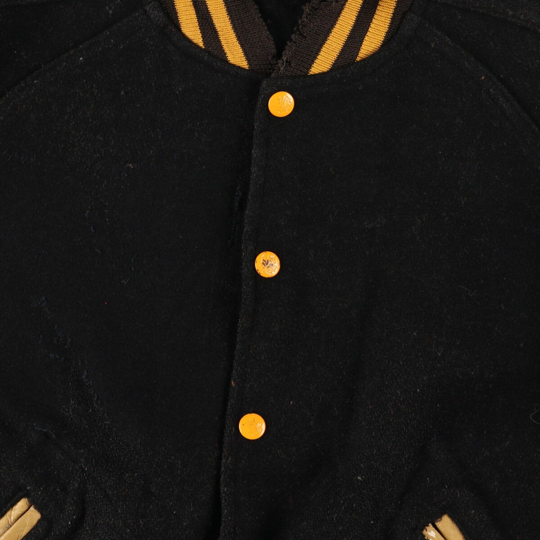 ~90'S Back Embroidery Wool Stadium Jacket Award Jacket Varsity Jacket Men's M Vintage /eaa388940