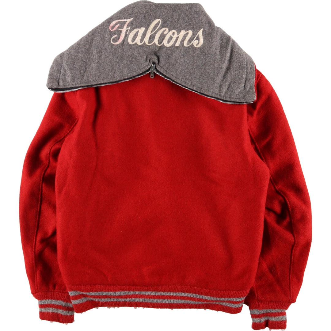 80'S DeLONG sailor collar wool varsity jacket award jacket varsity jacket men's M vintage /eaa388949