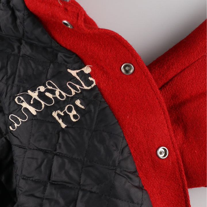 80'S DeLONG sailor collar wool varsity jacket award jacket varsity jacket men's M vintage /eaa388949