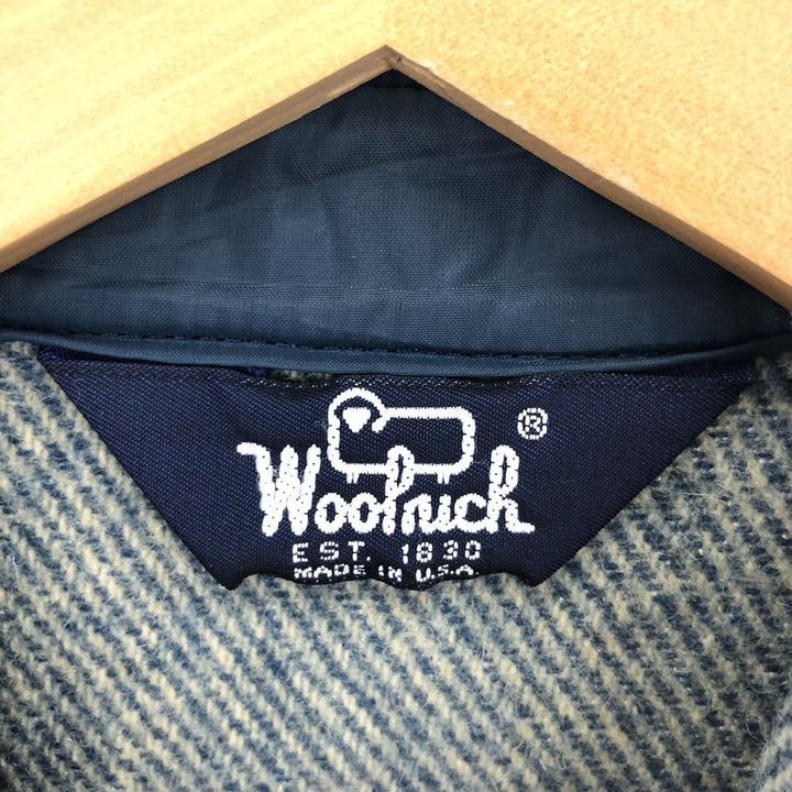 80'S WOOLRICH Heavy Wool Shirt Made in USA Men's L Vintage /eaa388975