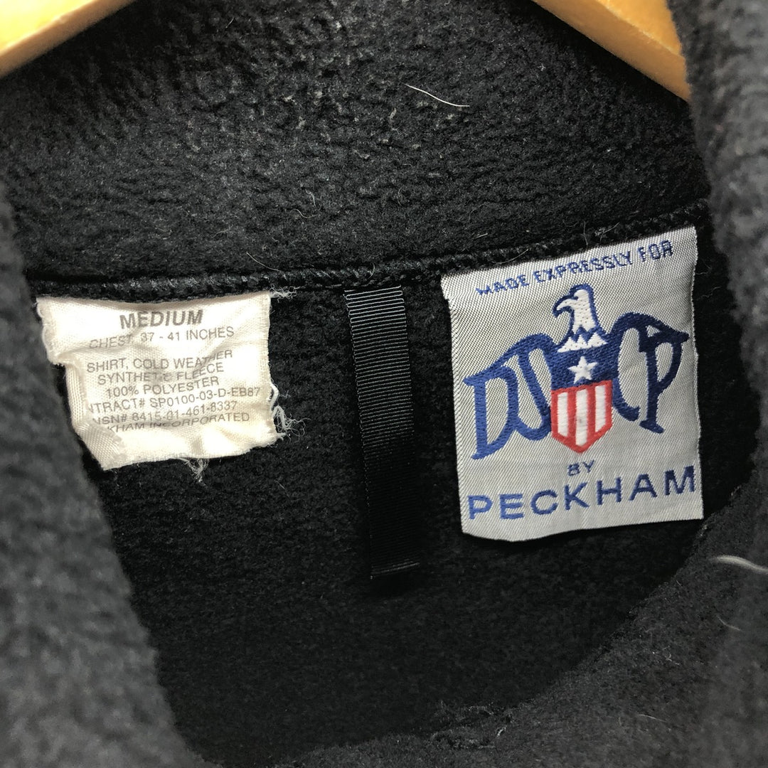 Genuine US military item, 00'S PECKHAM military fleece jacket, made in USA, MEDIUM, equivalent to men's M /eaa389027