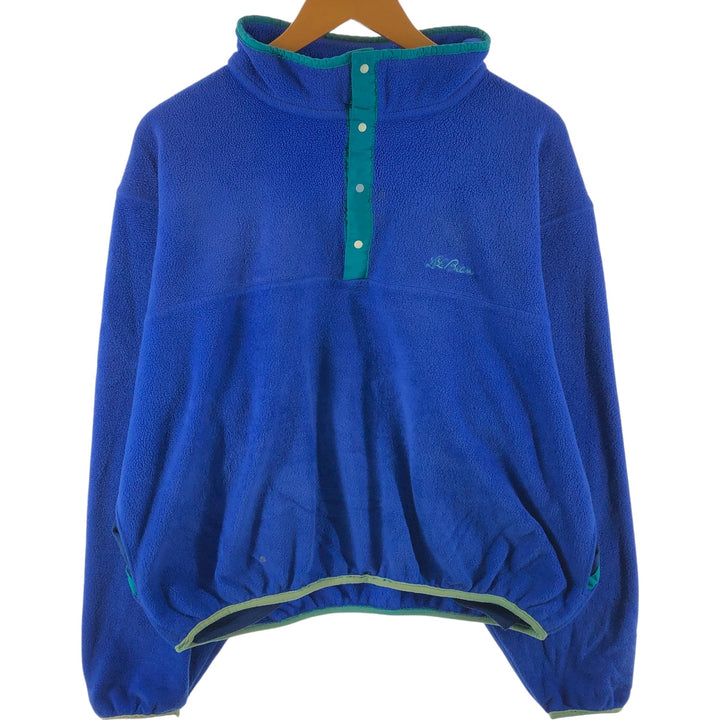 70s~80'S LLBean Fleece Pullover Men's Size L Vintage /eaa389058