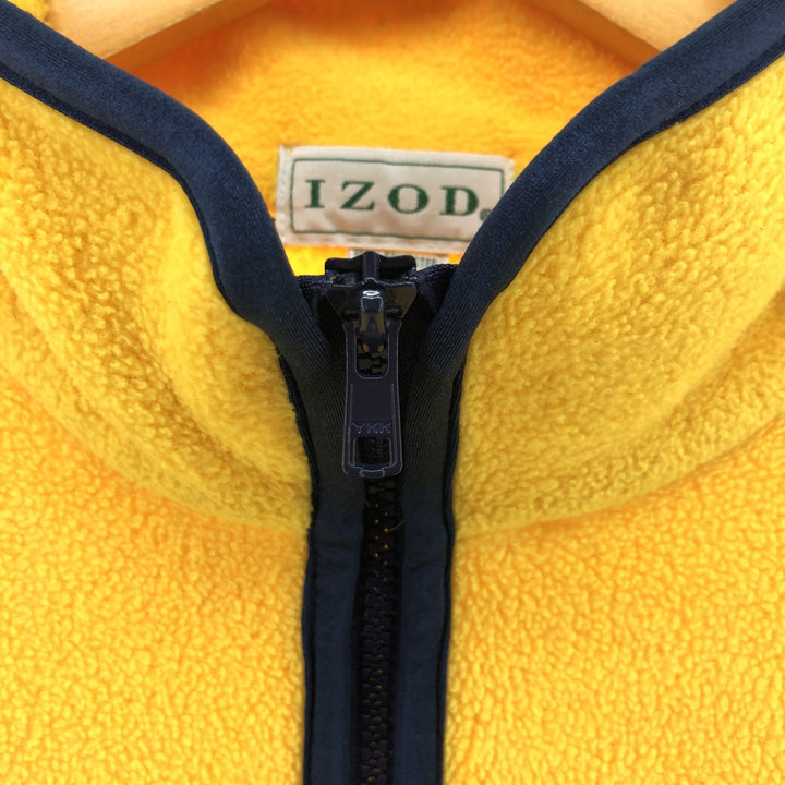 90s~ IZOD Half Zip Fleece Pullover Men's L Size Vintage /eaa389133