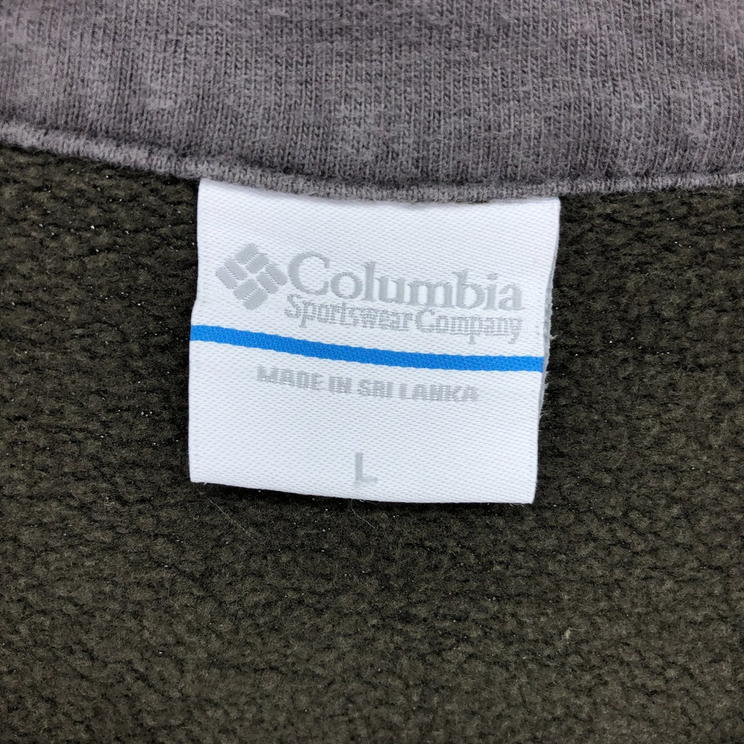 Columbia Half Zip Fleece Pullover Men's L /eaa389174