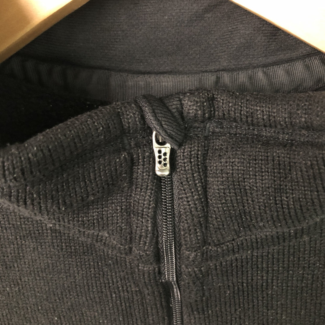 00'S Patagonia 25520F9 Half Zip Fleece Pullover Men's L size polyester black type Vintage Second Hand