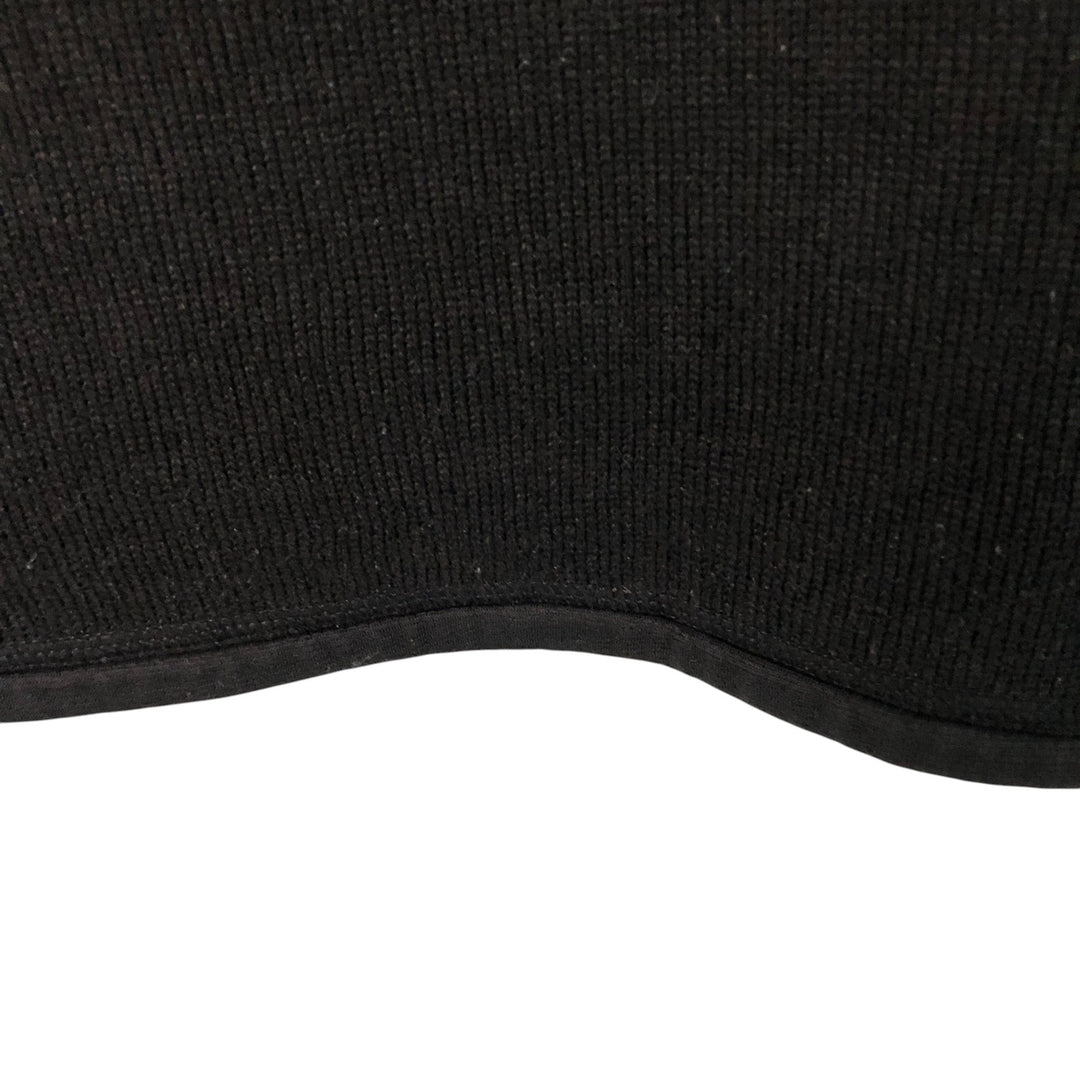 00'S Patagonia 25520F9 Half Zip Fleece Pullover Men's L size polyester black type Vintage Second Hand