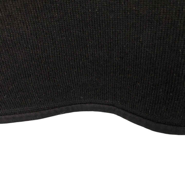 00'S Patagonia 25520F9 Half Zip Fleece Pullover Men's L size polyester black type Vintage Second Hand