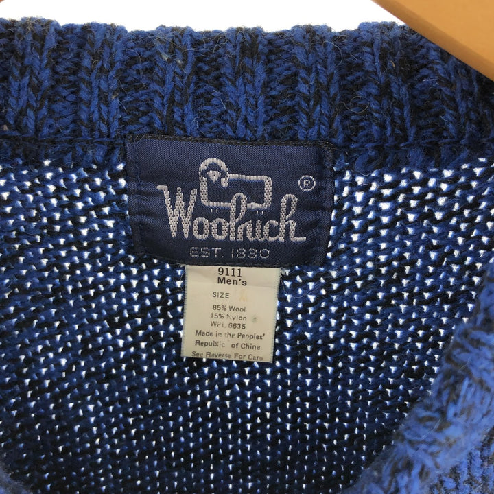 90s~ WOOLRICH Wool knit sweater Men's XL size Vintage /eaa389233