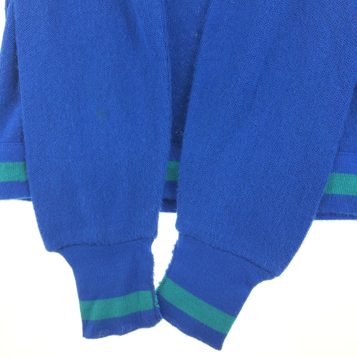 80s-90'S Lacoste IZOD V-neck acrylic knit sweater Made in USA Men's M Vintage /eaa389329