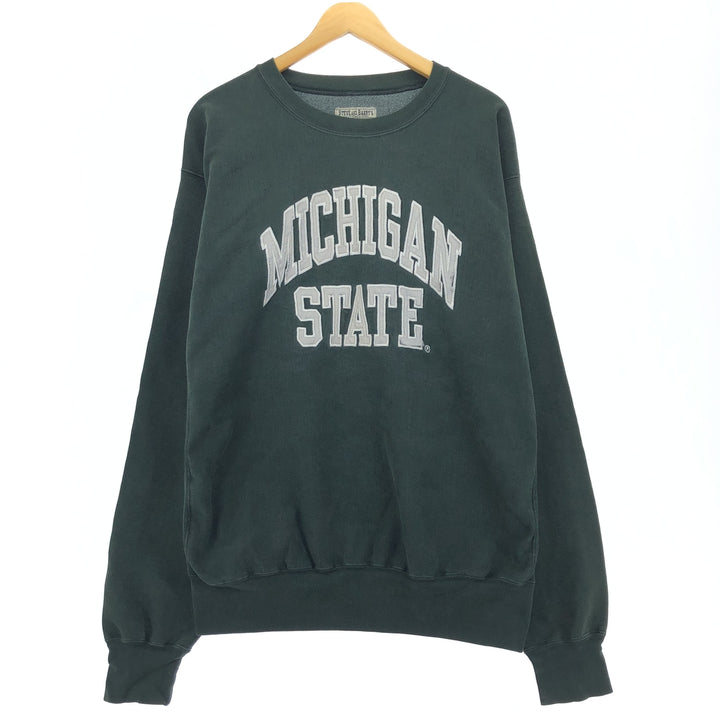 STEVE AND BARRY'S Reverse Weave College Sweatshirt, Men's XXL /eaa389333