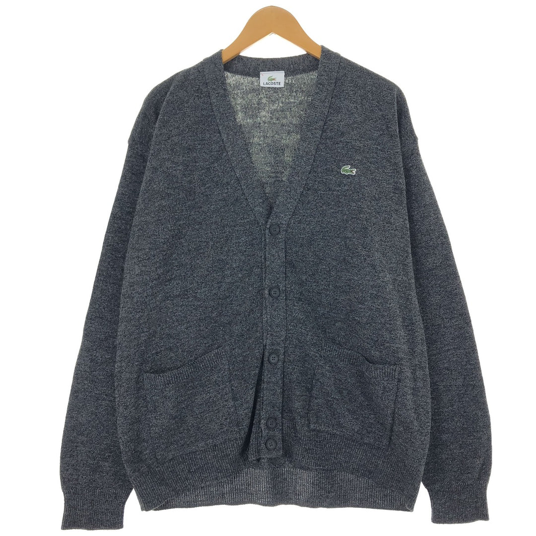 Lacoste Acrylic Knit Cardigan, Men's XL Size / eaa389466