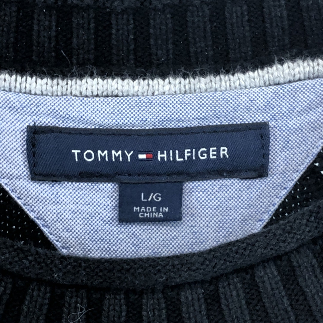 Tommy Hilfiger Cotton Knit Sweater Men's L /eaa389589