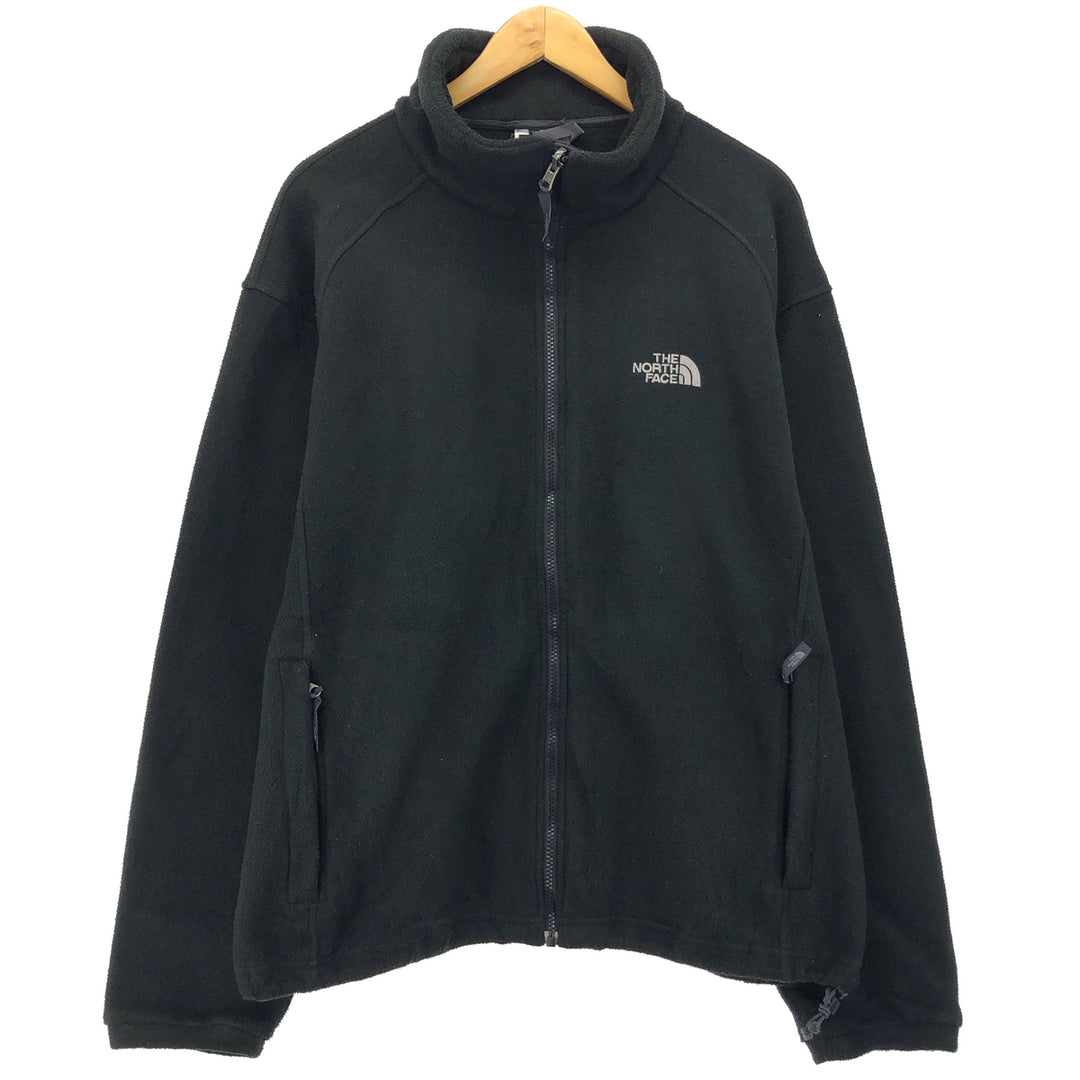 90s-00'S The North Face Vintage Fleece Jacket, Men's Size L polyester black type Vintage Second Hand