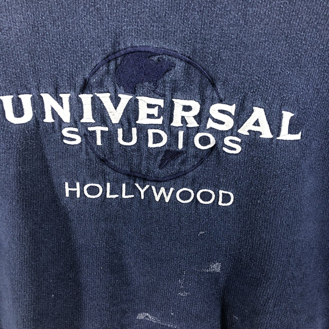 ~00'S Universal Studios Advertising Sweat Pullover Hoodie Men's XL /eaa389697