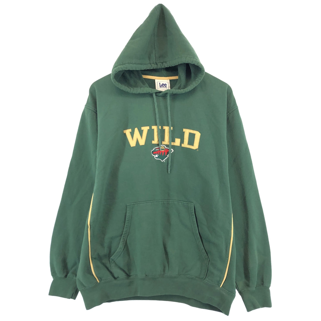 90'S Lee SPORT NHL MINNESOTA WILD Minnesota Wild Sweatshirt Pullover Hoodie Men's XL Vintage /eaa389731