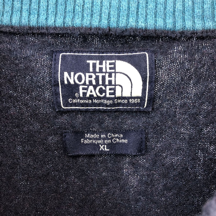 80'S THE NORTH FACE V-neck wool x cotton knit sweater, men's XL, vintage / eaa389735