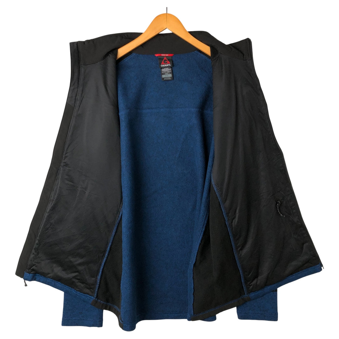 Gerry Fleece Jacket Men's XXL polyester blue type Vintage Second Hand