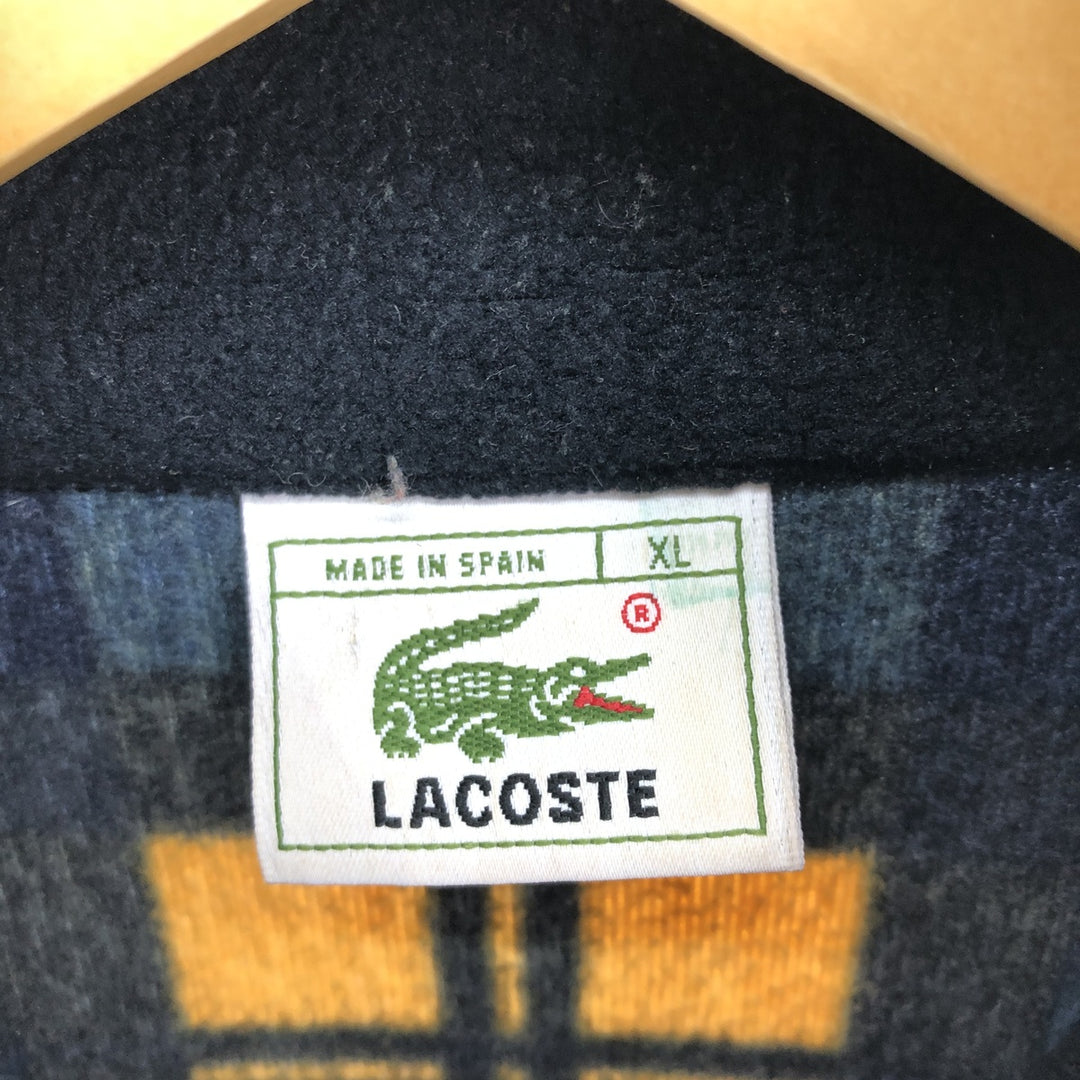 Lacoste fleece jacket made in Spain, men's XL size /eaa389784