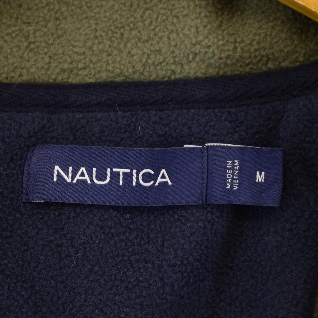 NAUTICA Half Zip Fleece Pullover Men's M /eaa389814