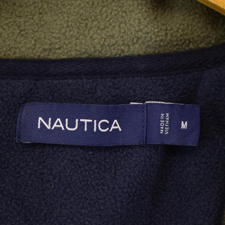 NAUTICA Half Zip Fleece Pullover Men's M /eaa389814