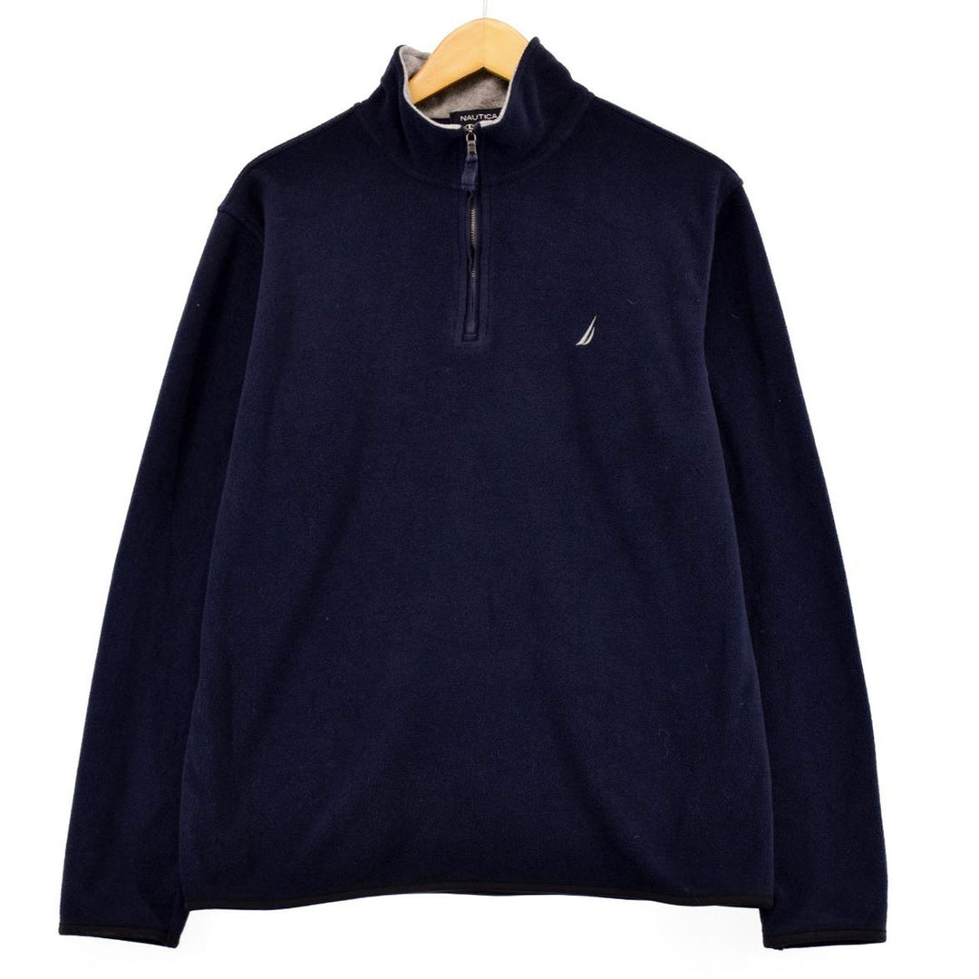 NAUTICA Half Zip Fleece Pullover Men's M /eaa389821