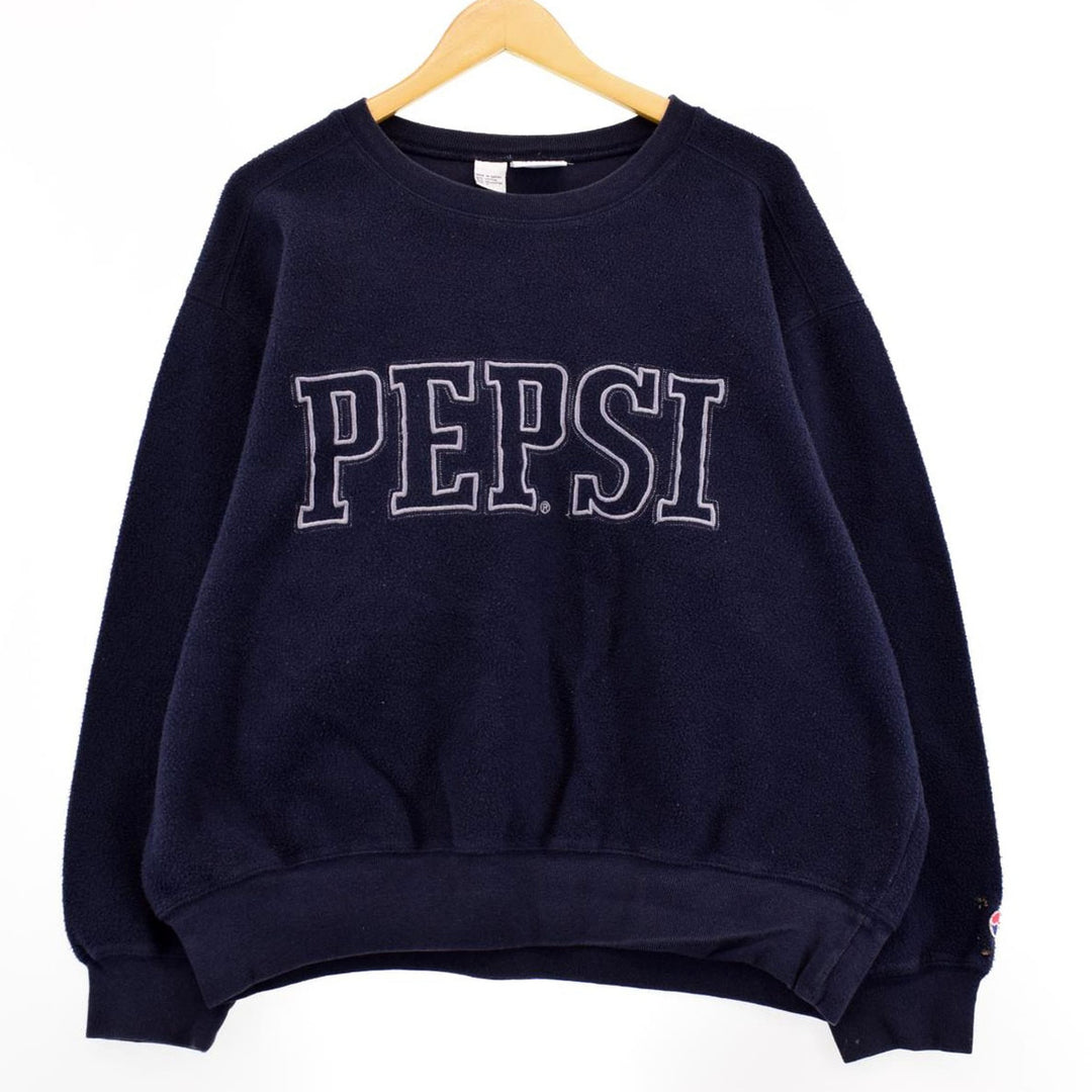 90'S NOTHING ELSE IS A PEPSI Pepsi fleece sweatshirt, size L, vintage, men's /eaa389860