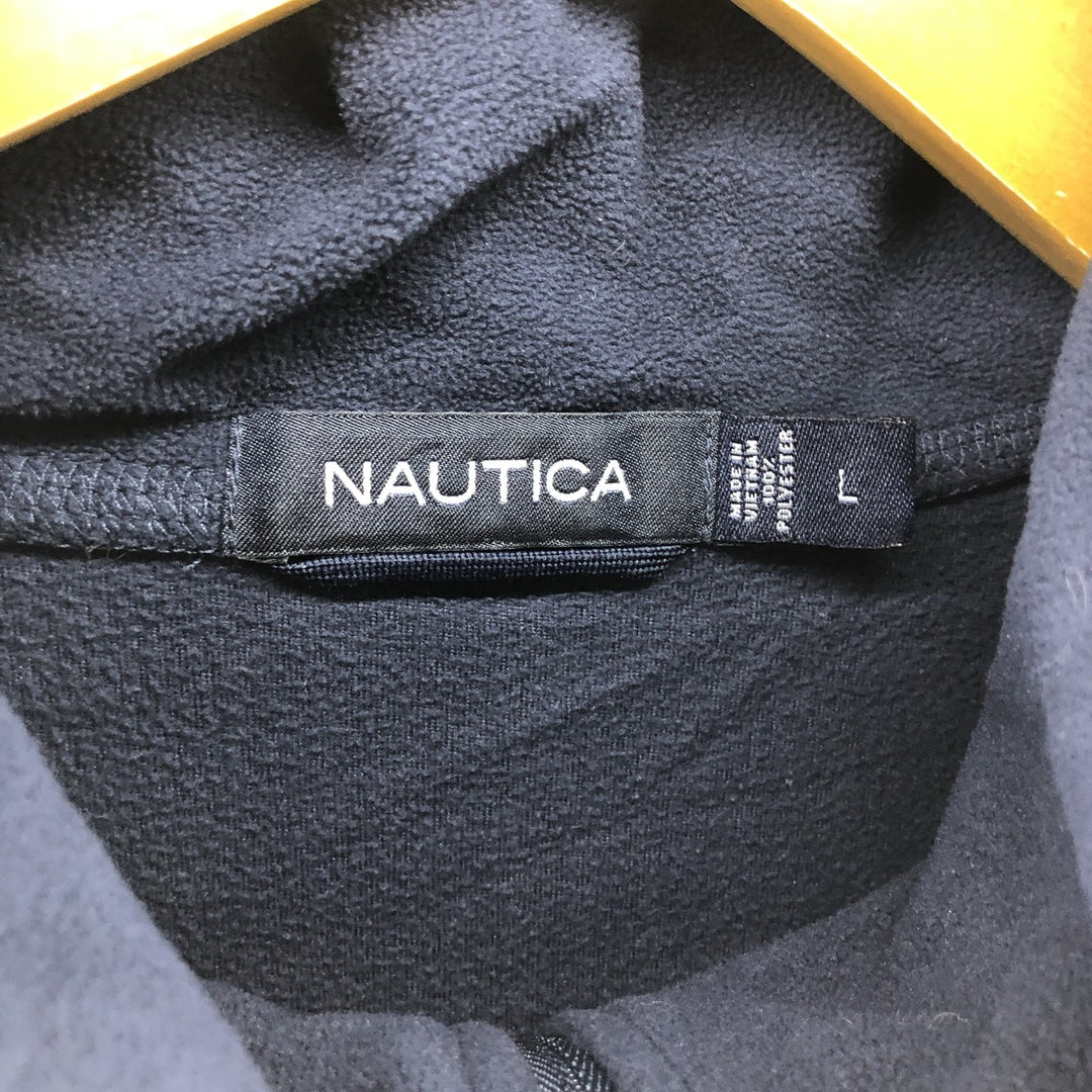 00s~ NAUTICA Half-Zip Fleece Pullover Men's L size / eaa389918