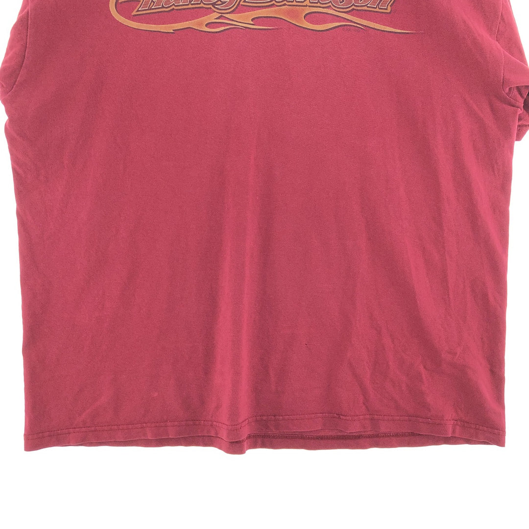 00'S Harley-Davidson Motorcycle Bike T-shirt Made in USA Men's XL /eaa390086