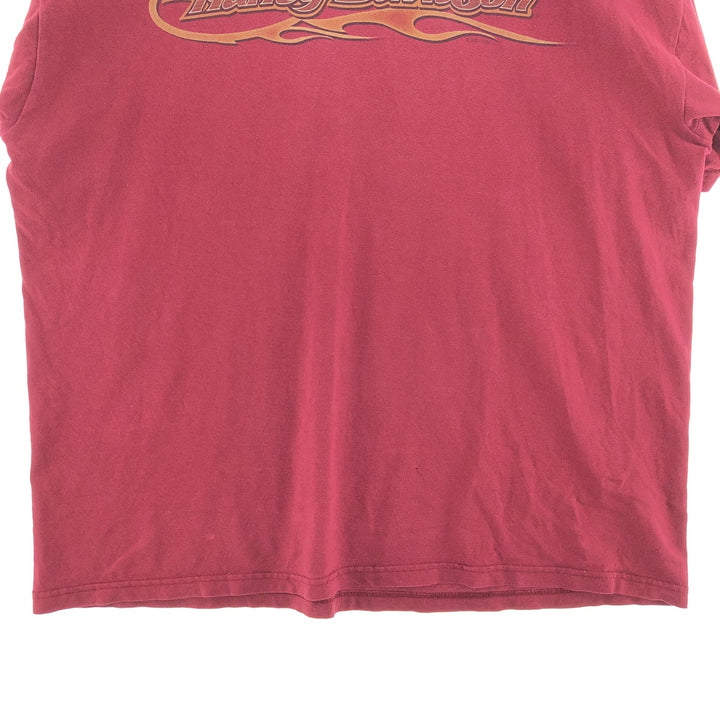 00'S Harley-Davidson Motorcycle Bike T-shirt Made in USA Men's XL /eaa390086