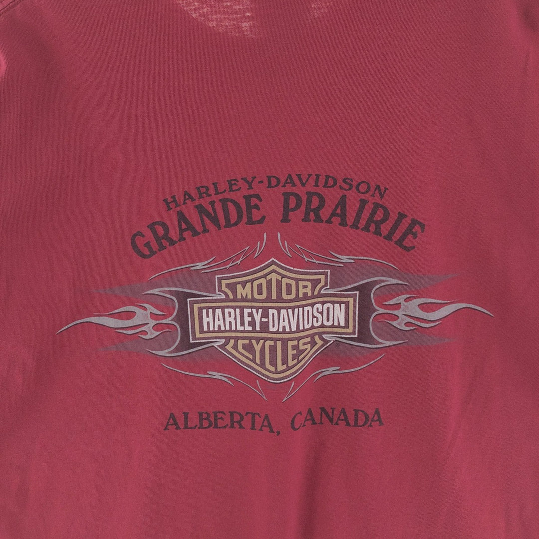 00'S Harley-Davidson Motorcycle Bike T-shirt Made in USA Men's XL /eaa390086