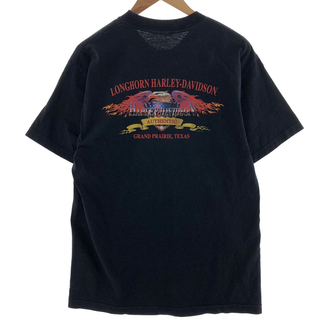 00'S Harley-Davidson Motorcycle Bike T-shirt Men's L /eaa390126