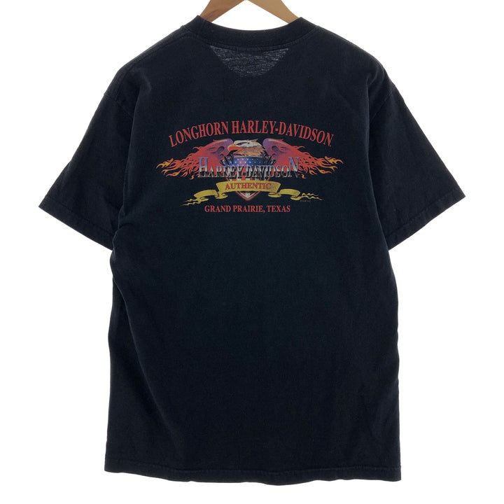 00'S Harley-Davidson Motorcycle Bike T-shirt Men's L /eaa390126