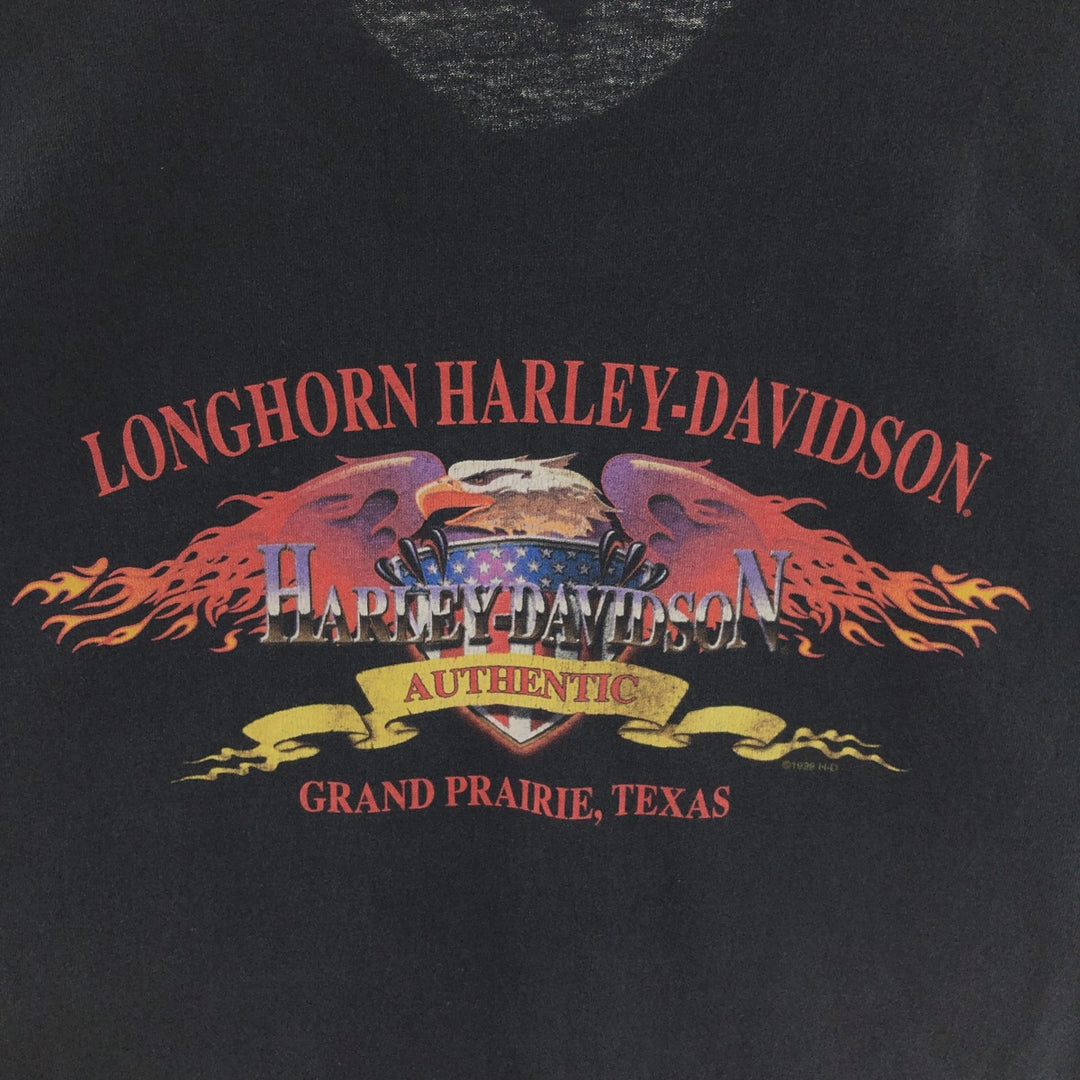 00'S Harley-Davidson Motorcycle Bike T-shirt Men's L /eaa390126