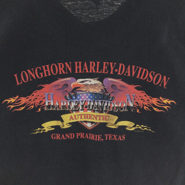 00'S Harley-Davidson Motorcycle Bike T-shirt Men's L /eaa390126