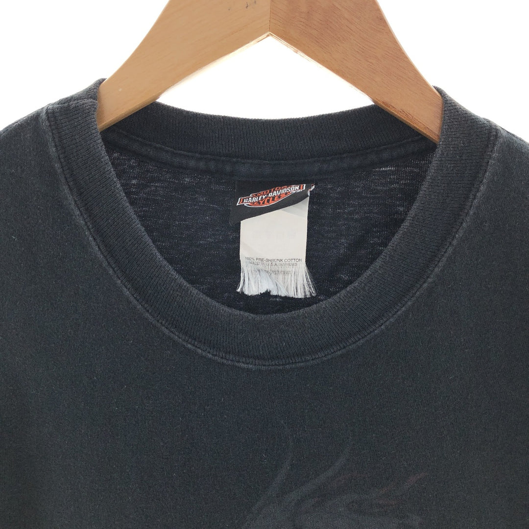 00'S Harley-Davidson Motorcycle Bike T-shirt Made in USA Men's XL /eaa390137