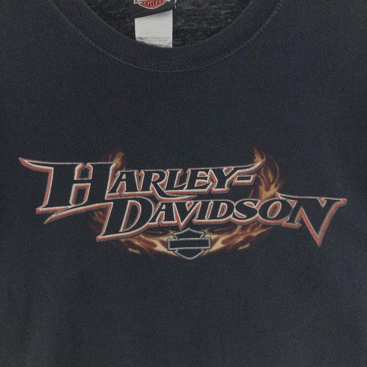 00'S Harley-Davidson HANES Motorcycle Bike T-shirt Made in USA Men's XXL /eaa390156