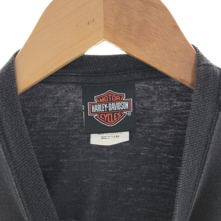 00'S Harley-Davidson HANES Motorcycle Bike T-shirt Men's M /eaa390161