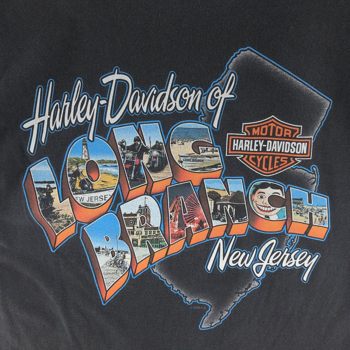 00'S Harley-Davidson HANES Motorcycle Bike T-shirt Men's M /eaa390161