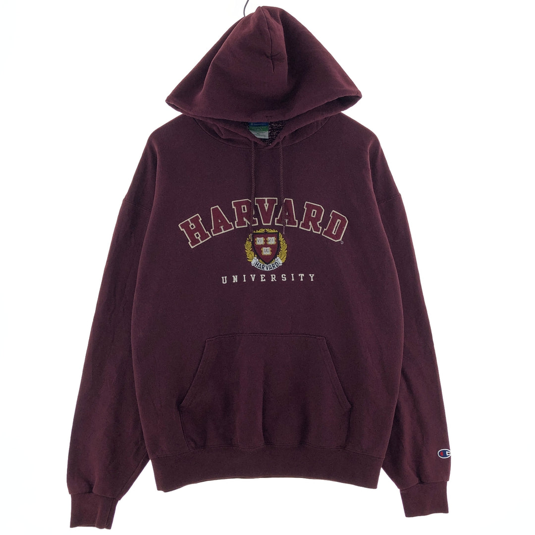 Champion ECO FLEECE HARVARD Harvard University Sweat Pullover Hoodie Men's XL / eaa390275