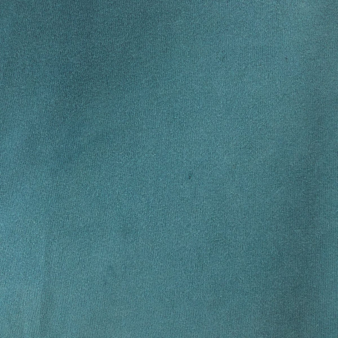 80s-90'S LLBean High Neck Long T-Shirt, Made in USA, Men's XL, Vintage cotton green type Vintage Second Hand