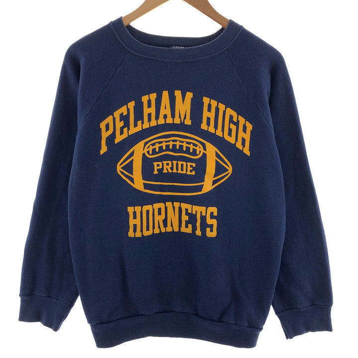 80'S Champion 3-row print tricot tag college sweatshirt, made in USA, men's S, vintage /eaa390305