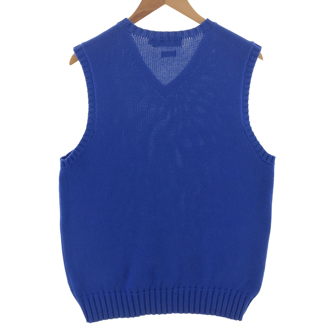 Ralph Lauren POLO by Ralph Lauren V-neck cotton knit vest Men's M /eaa390315