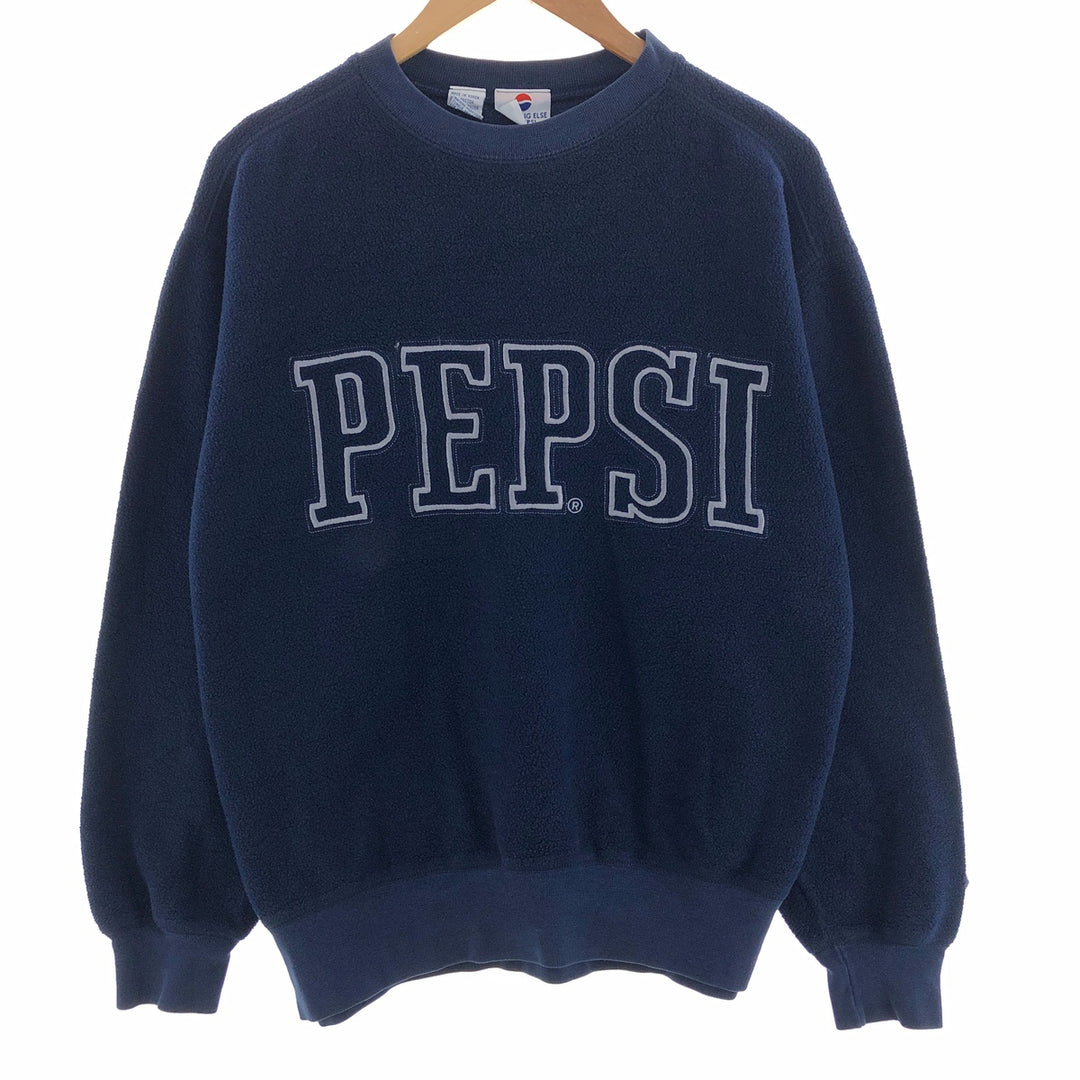 90'S NOTHING ELSE IS A PEPSI Pepsi Brushed Surface Advertising Sweatshirt Trainer Men's M Vintage /eaa390328