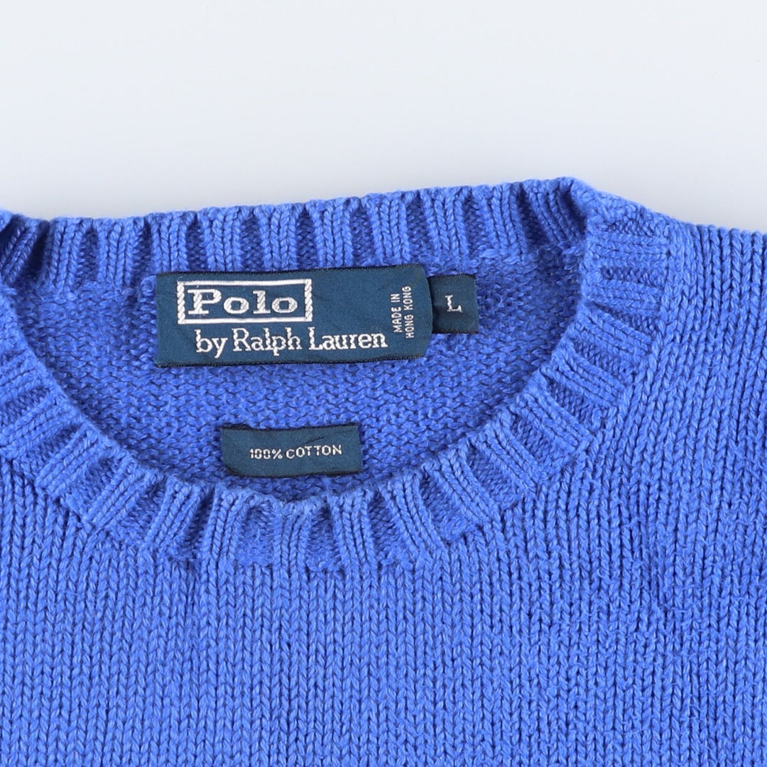 Ralph Lauren POLO by Ralph Lauren Cotton Knit Sweater Men's L size / eaa390366